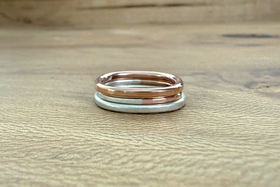 Snowbird Ring Set