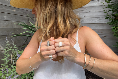 The Golden Hour Ring Set