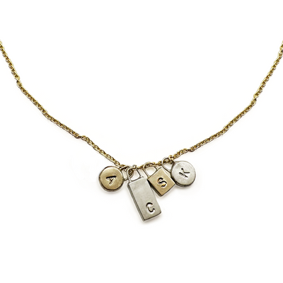 4-Charm Storybook Necklace (Customizable)