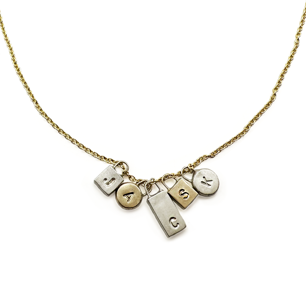 5-Charm Storybook Necklace (Customizable)