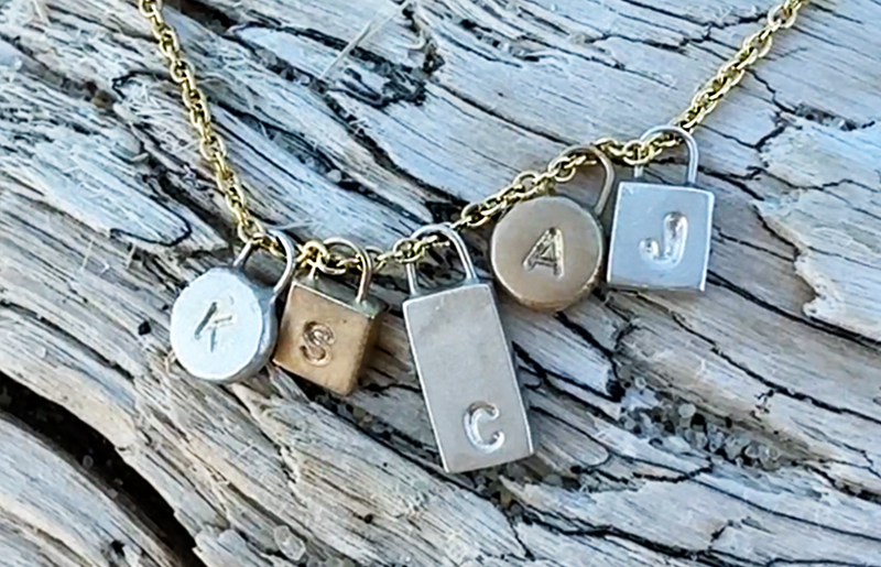 4-Charm Storybook Necklace (Customizable)