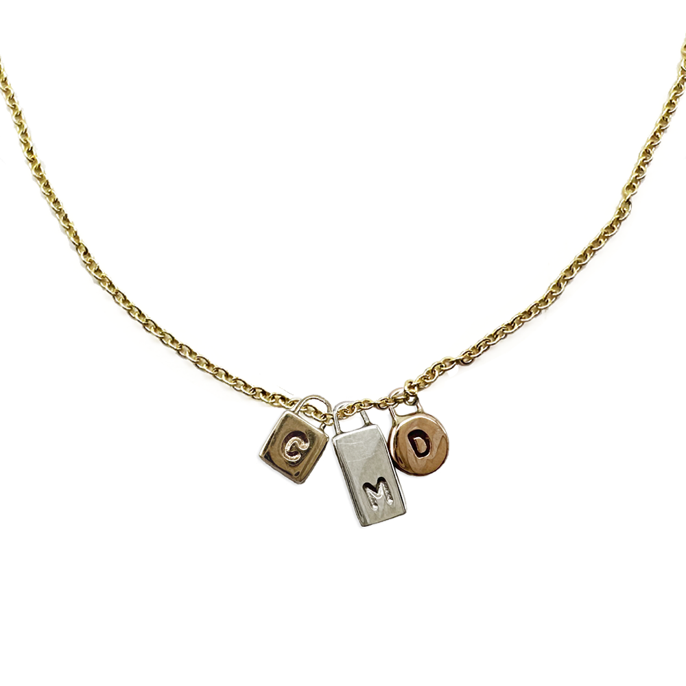 3-Charm Storybook Necklace (Customizable)