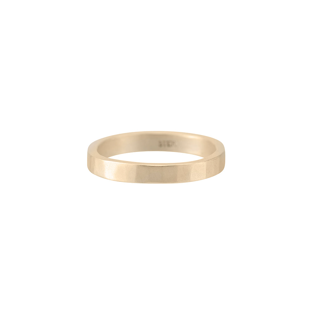 3mm Wide 14k Gold Ring