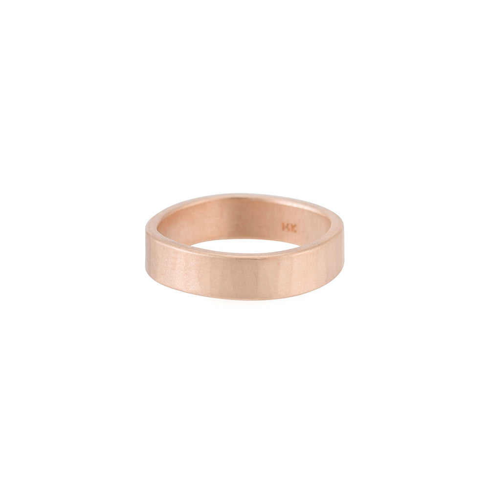 5mm Wide 14k Gold Ring