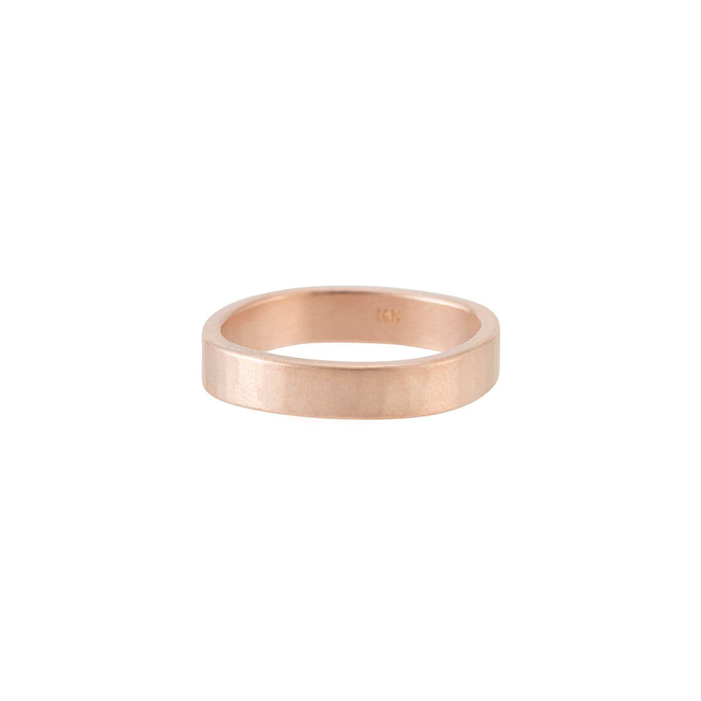 4mm Wide 14k Gold Ring
