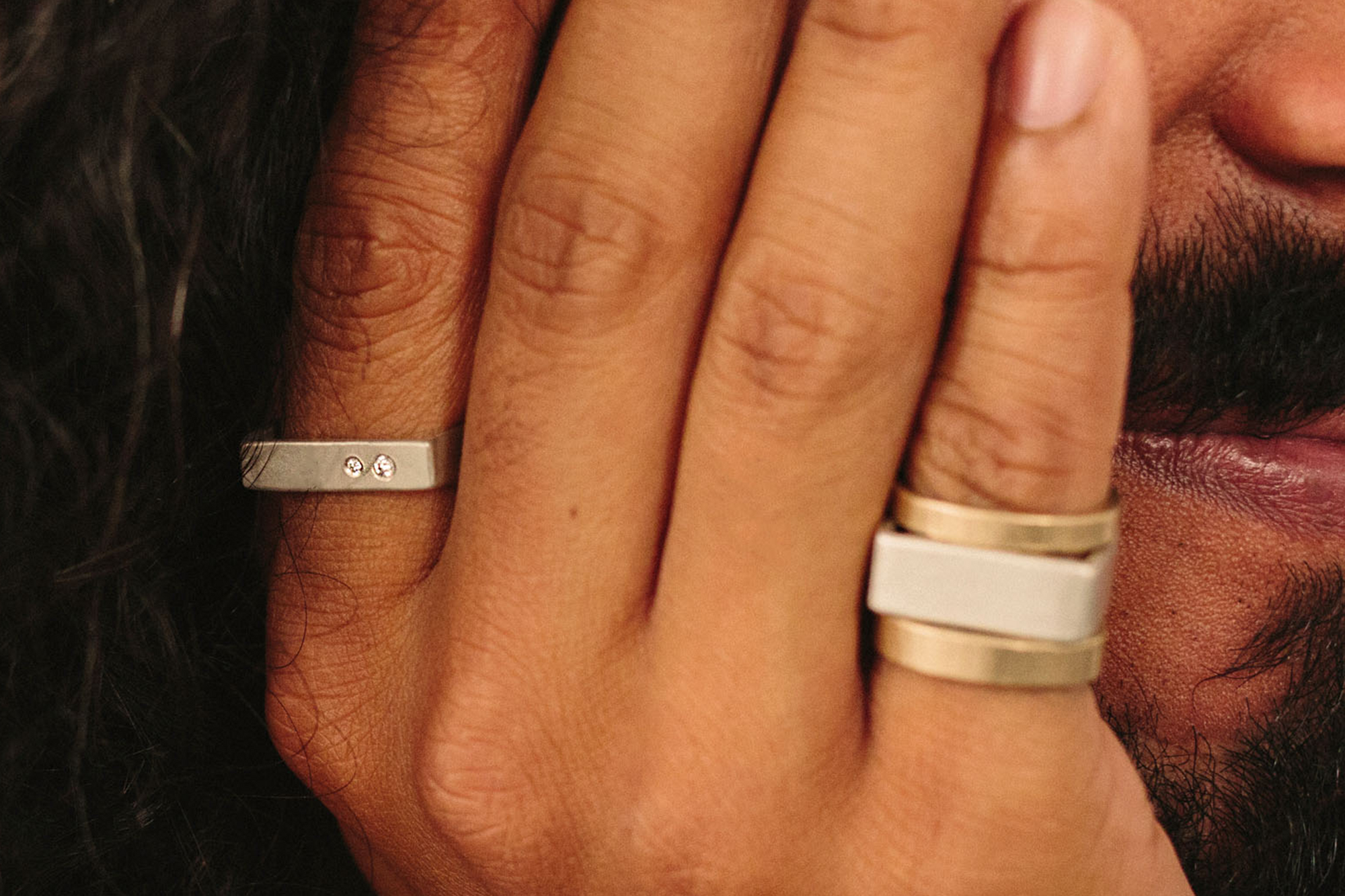 Silver Pisces Ring