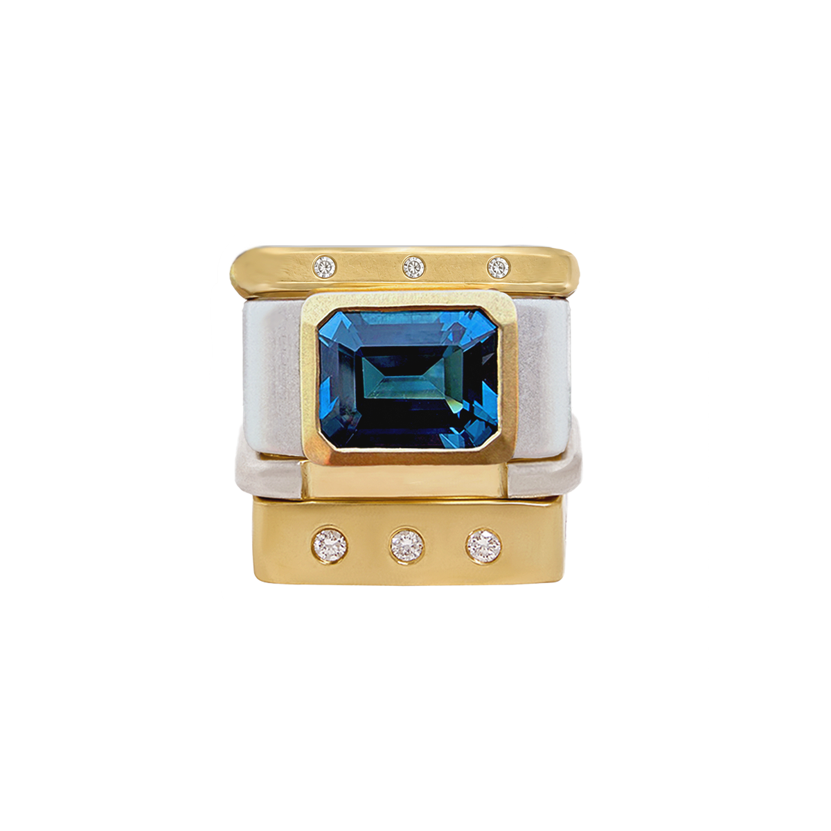 Off the Deep End Ring Set