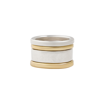 Colleen's Pinky Ring Set — Everyday Version