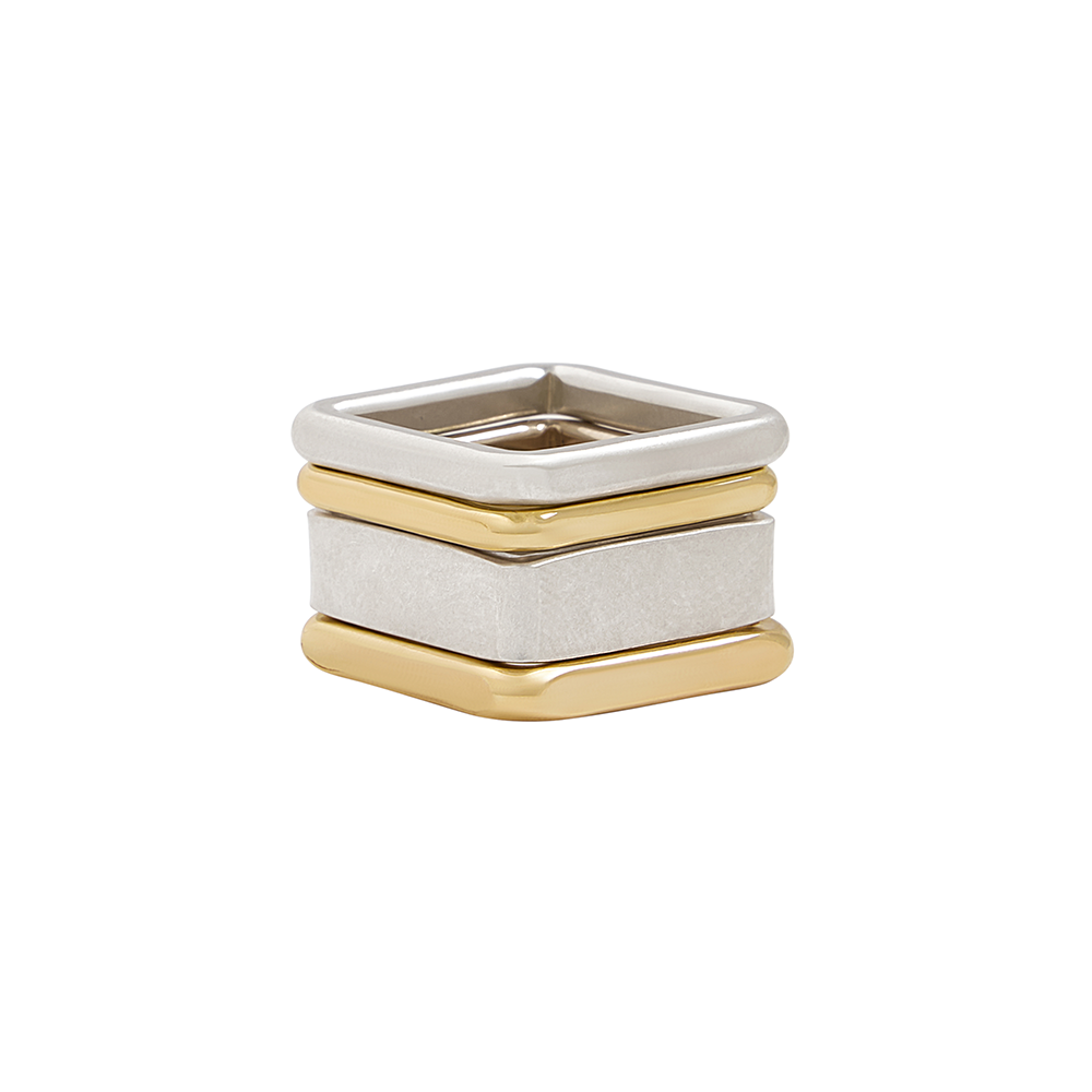 Colleen's Pinky Ring Set — Everyday Version