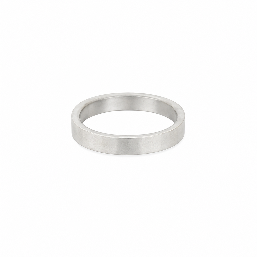 3mm Wide Silver Ring