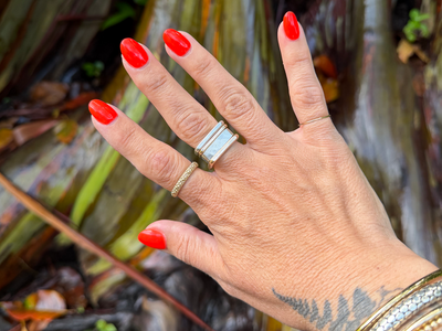 Colleen's Pinky Ring Set — Everyday Version