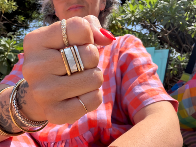 Colleen's Pinky Ring Set — Everyday Version