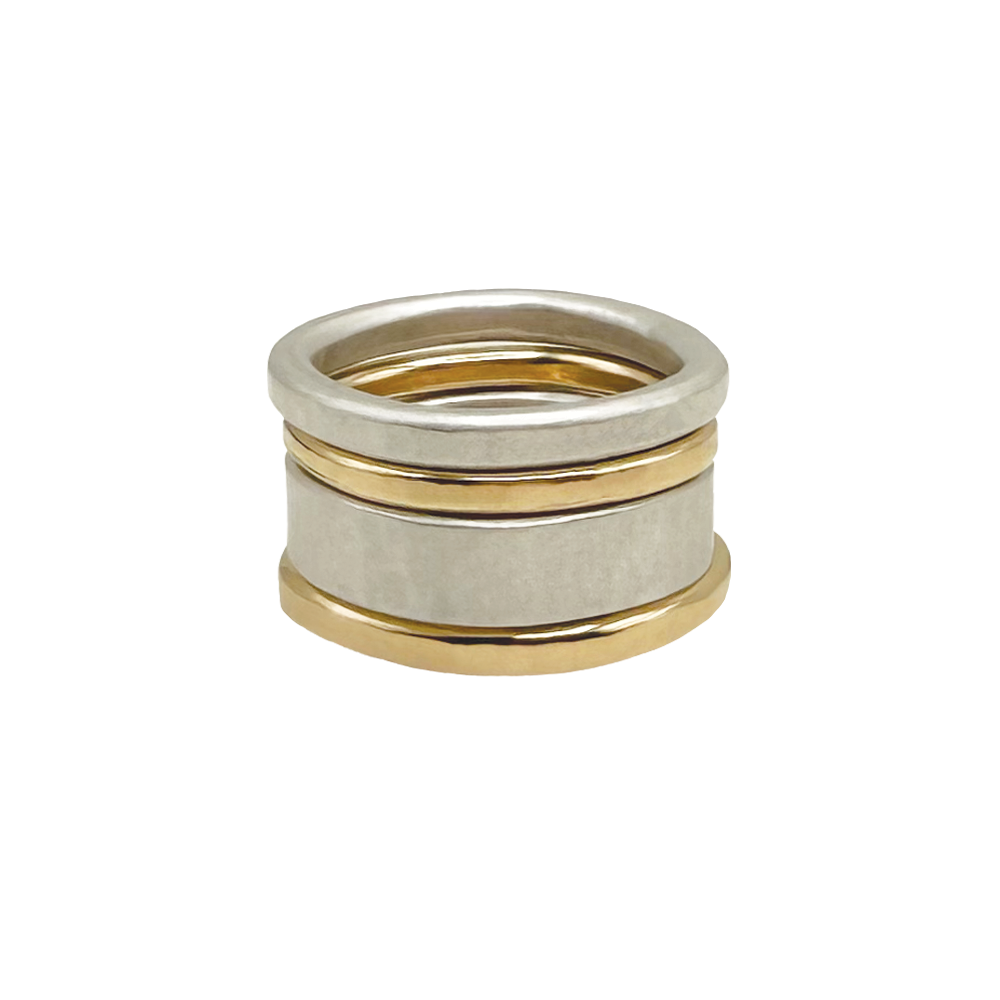 The Golden Hour Ring Set