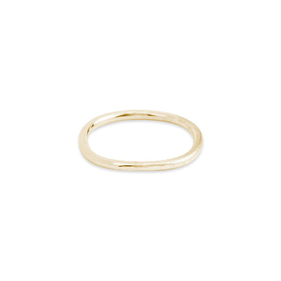 1.5mm Wide 14k Gold Ring