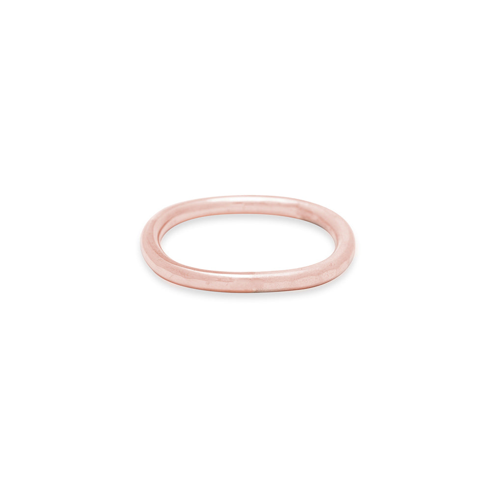 2mm Wide 14k Gold Ring