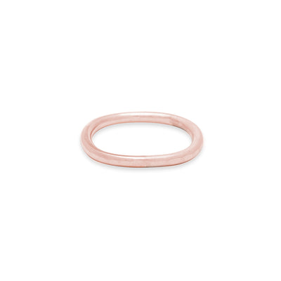 2mm Wide 14k Gold Ring