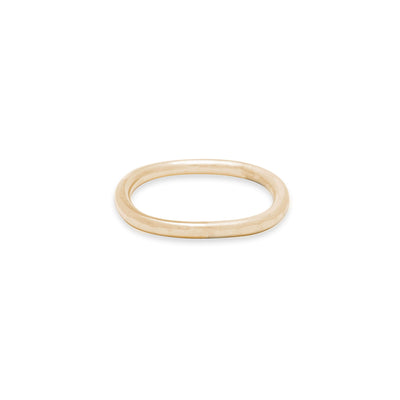 2mm Wide 14k Gold Ring