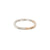 TTRS Thick Yellow Gold & Silver Individual Round Stacking Ring