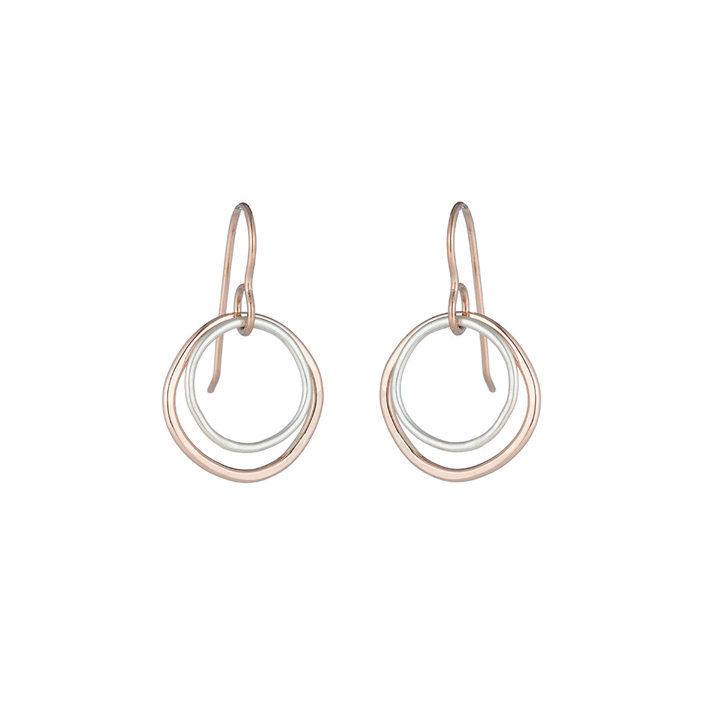 Double Rounded Square Earrings - Colleen Mauer Designs