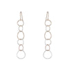 E348 3-Color Narrow Linear Hoop Earring