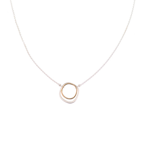 Double Square Necklace