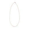 N305yg Delicate Double Monotone Chain Necklace in Yellow Gold