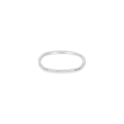 USRS.s Upper Side Round Ring in Sterling Silver