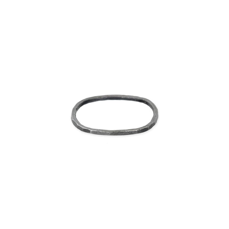 USRS.yg Upper Side Round Ring in Yellow Gold