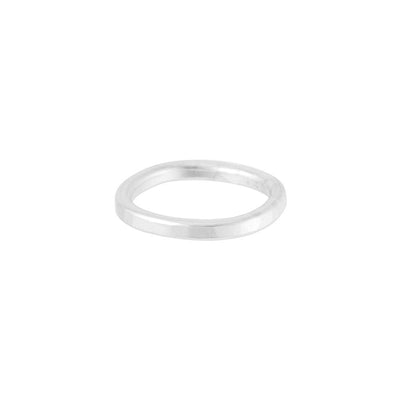 2.5mm Wide 14k Gold Round Ring - Colleen Mauer Designs