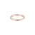 2.5mm Wide 14k Gold Round Ring - Colleen Mauer Designs