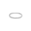 TGRS.wg 2mm Wide Thick White Gold Round Ring