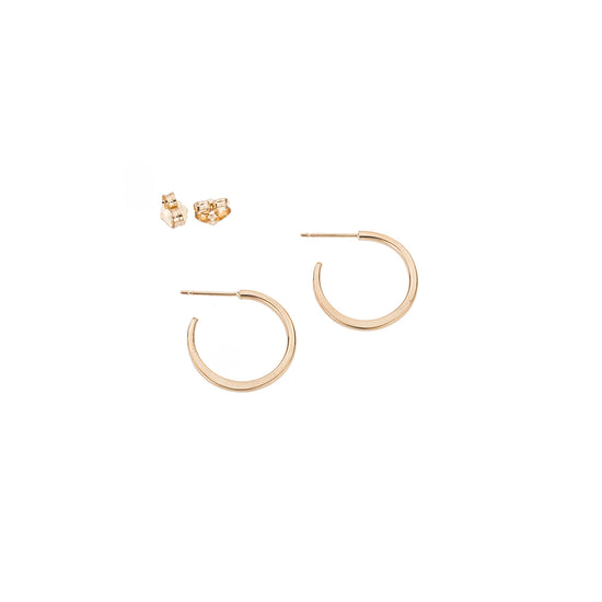 Classic Circle Hoop Earrings