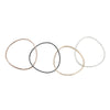 B102.4 4-Loop Four-Color Interlocking Bangle