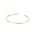 B77yg Thin Gibbous Cuff Bracelet in Yellow Gold