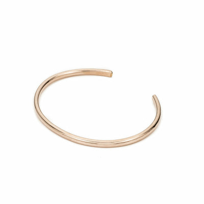 B85rg Thick Gibbous Cuff in Rose Gold