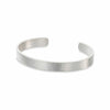 B91s 8mm Wide Densa Cuff Bracelet in Sterling Silver