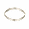 8mm Silver Square Densa Bangle - Colleen Mauer Designs