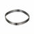 B98x 8mm Wide Square Bangle in Black Oxidized Silver