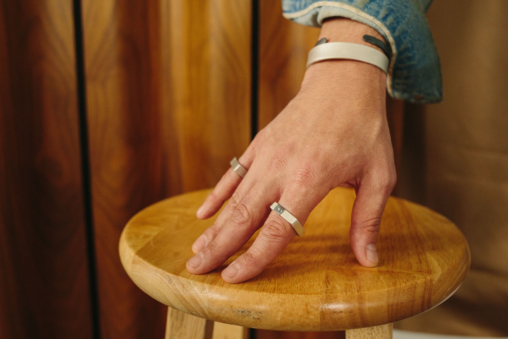 15mm Wide Densa Cuff Bracelet - Colleen Mauer Designs