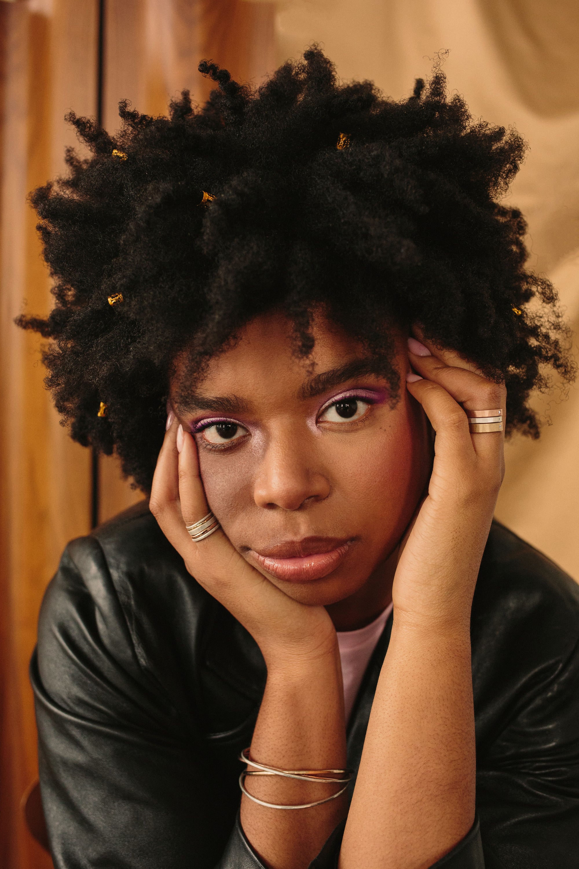 4-Loop Two or Three-Color Interlocking Bracelet - Colleen Mauer Designs