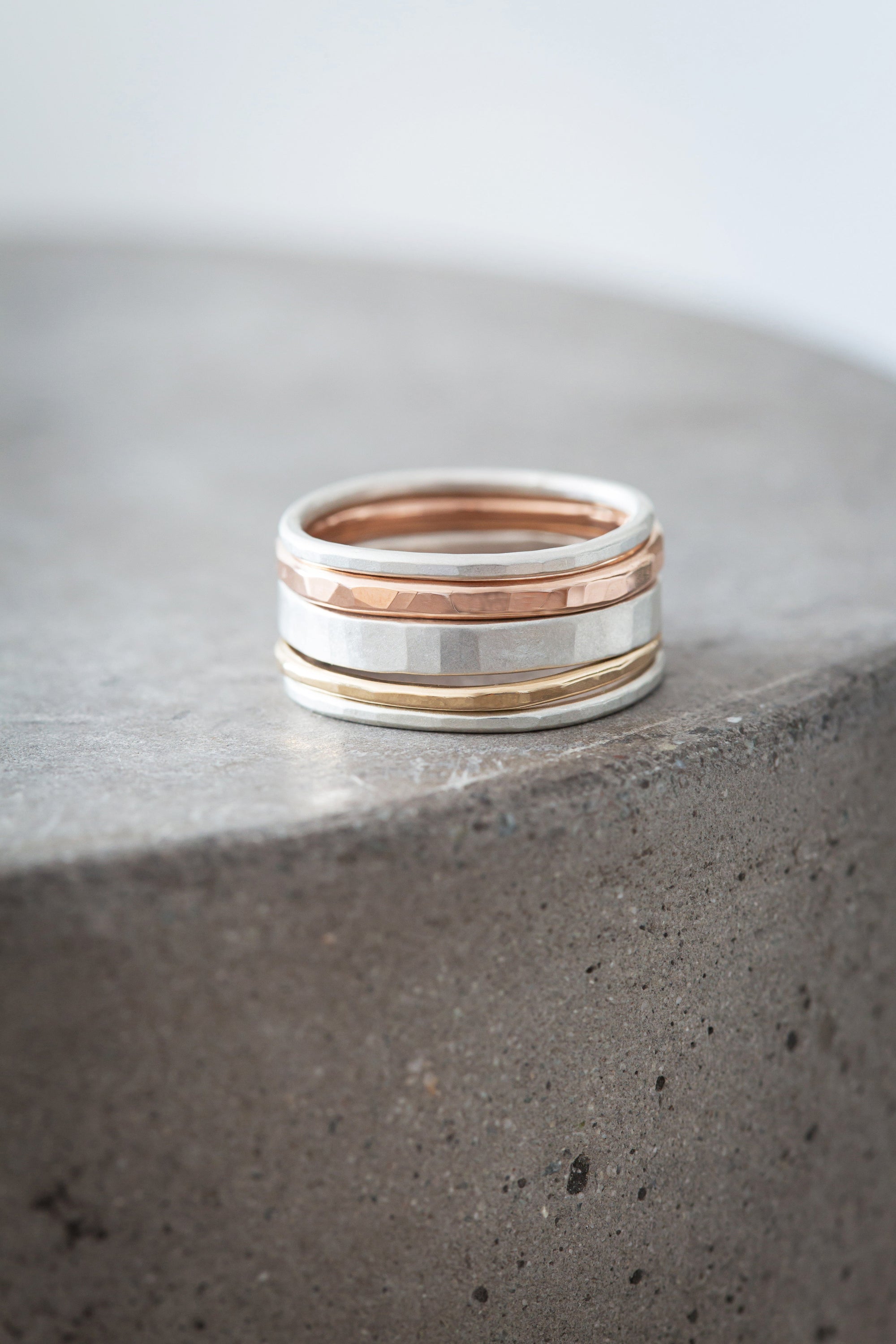 The Hayes Valley Ring Set - Colleen Mauer Designs