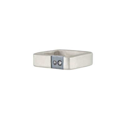 Gemini Channel Ring - Colleen Mauer Designs