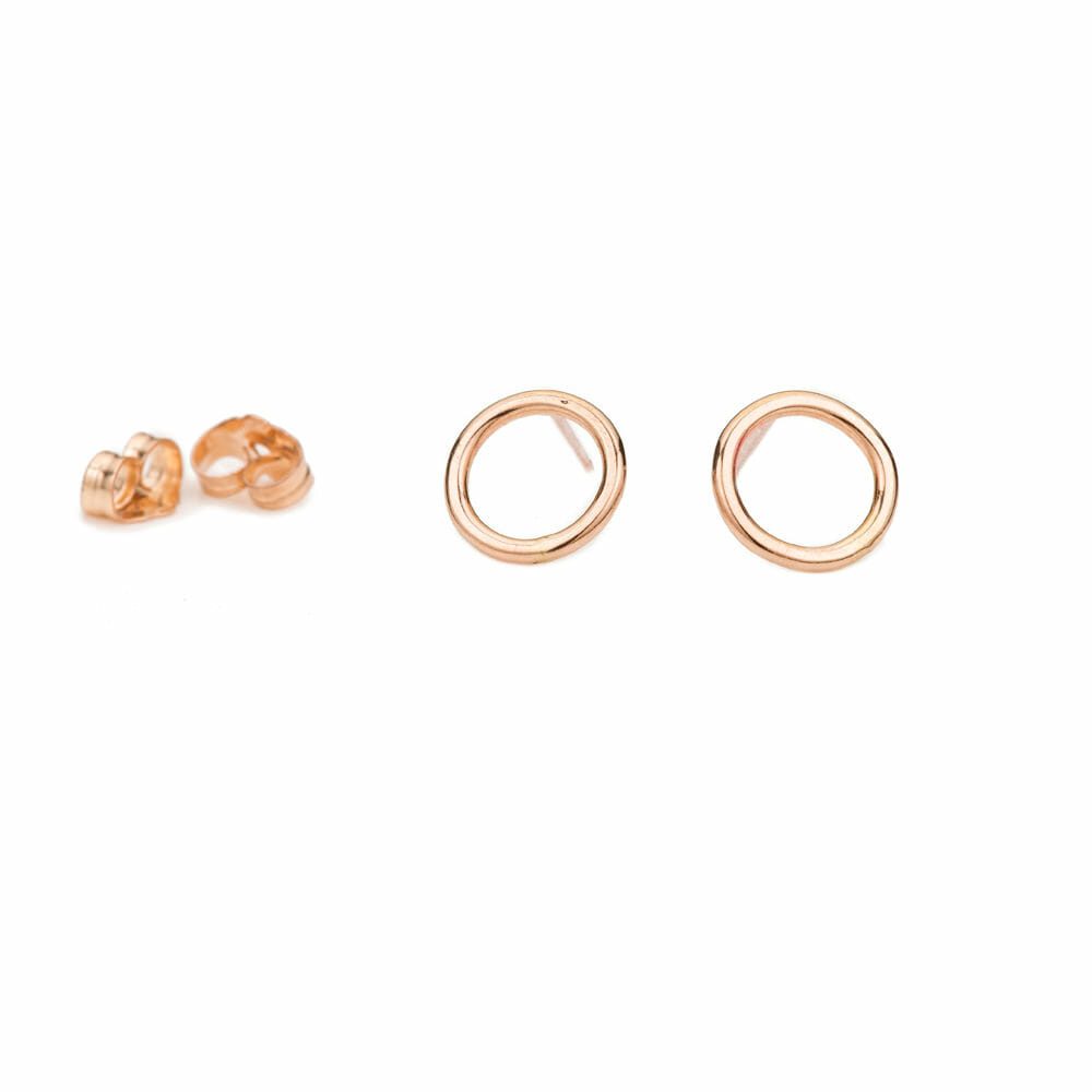 Circle Stud Earrings | Colleen Mauer Designs