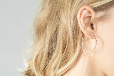 Classic Circle Hoop Earrings - Colleen Mauer Designs