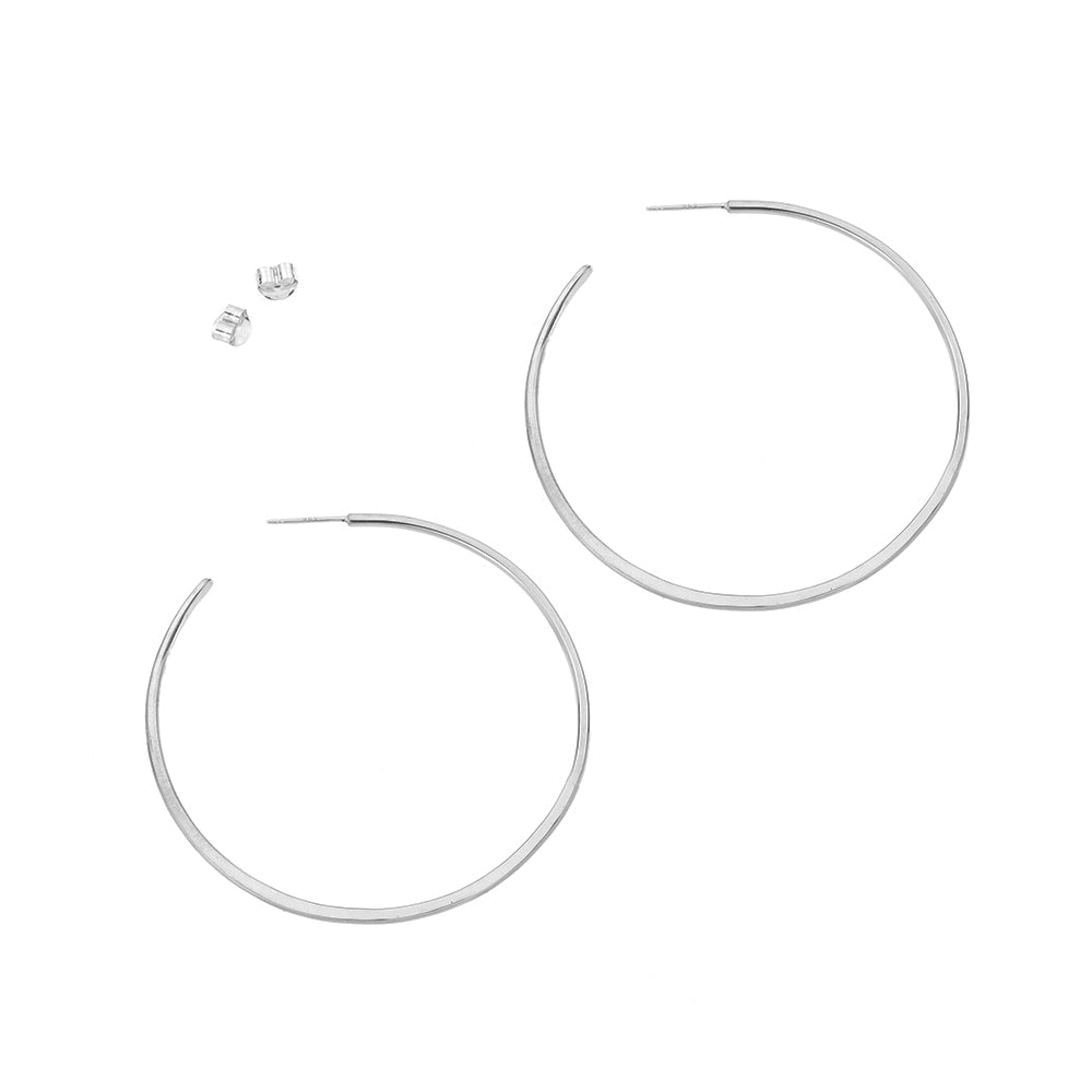 Classic Circle Hoop Earrings - Colleen Mauer Designs