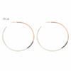Tri-Toned Classic Circle Hoop Earrings - Colleen Mauer Designs