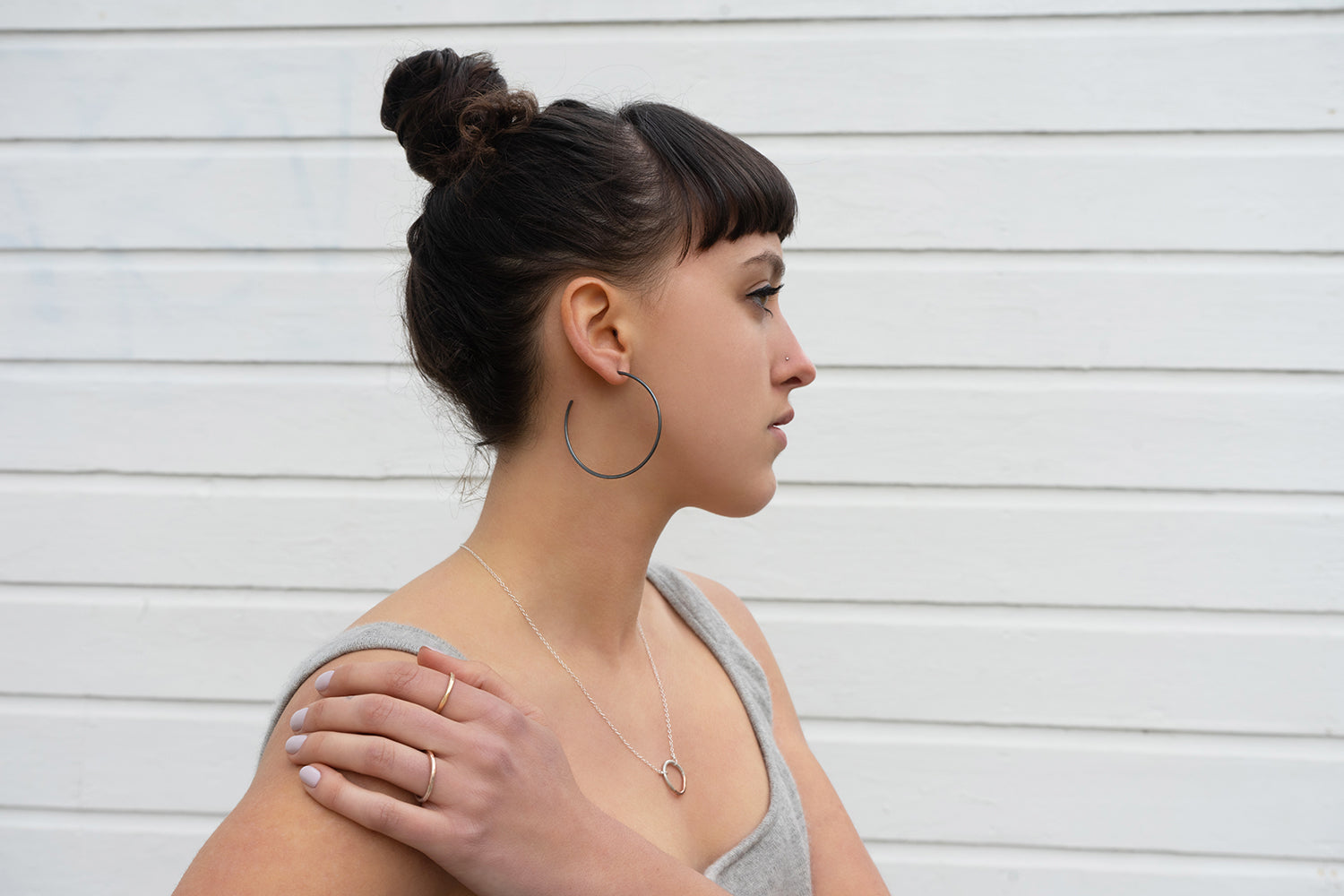 Classic Circle Hoop Earrings - Colleen Mauer Designs