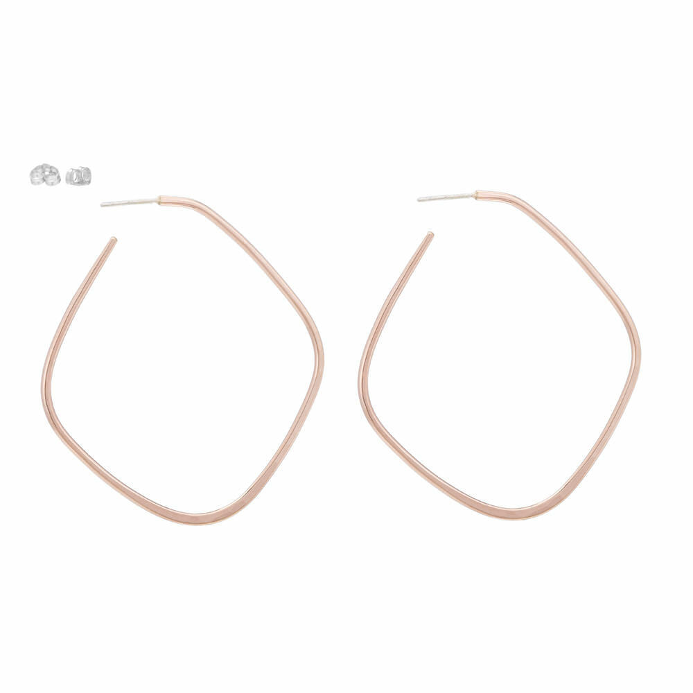 Square Hoop Earrings - Colleen Mauer Designs