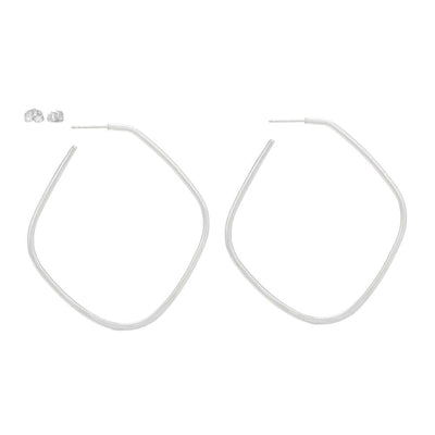 Square Hoop Earrings - Colleen Mauer Designs