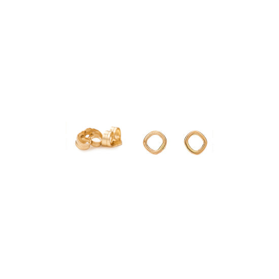 Mini Square Stud Earrings
